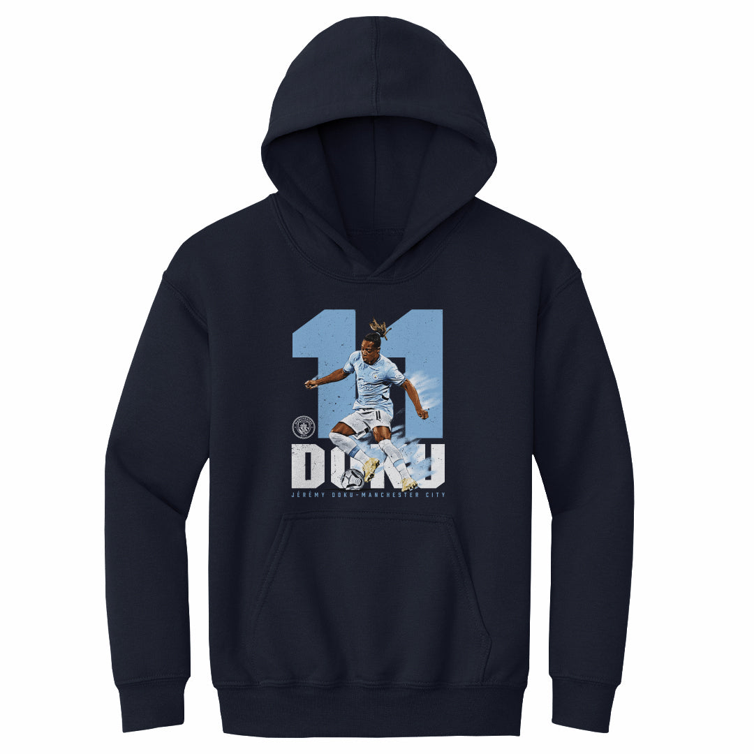 Jeremy Doku Kids Youth Hoodie | 500 LEVEL