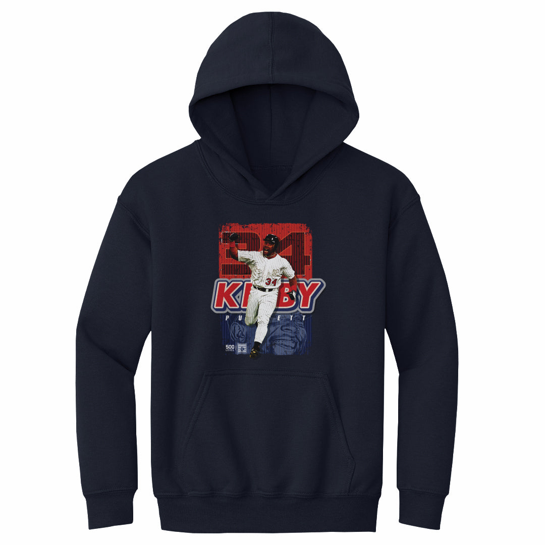 Kirby Puckett Kids Youth Hoodie | 500 LEVEL