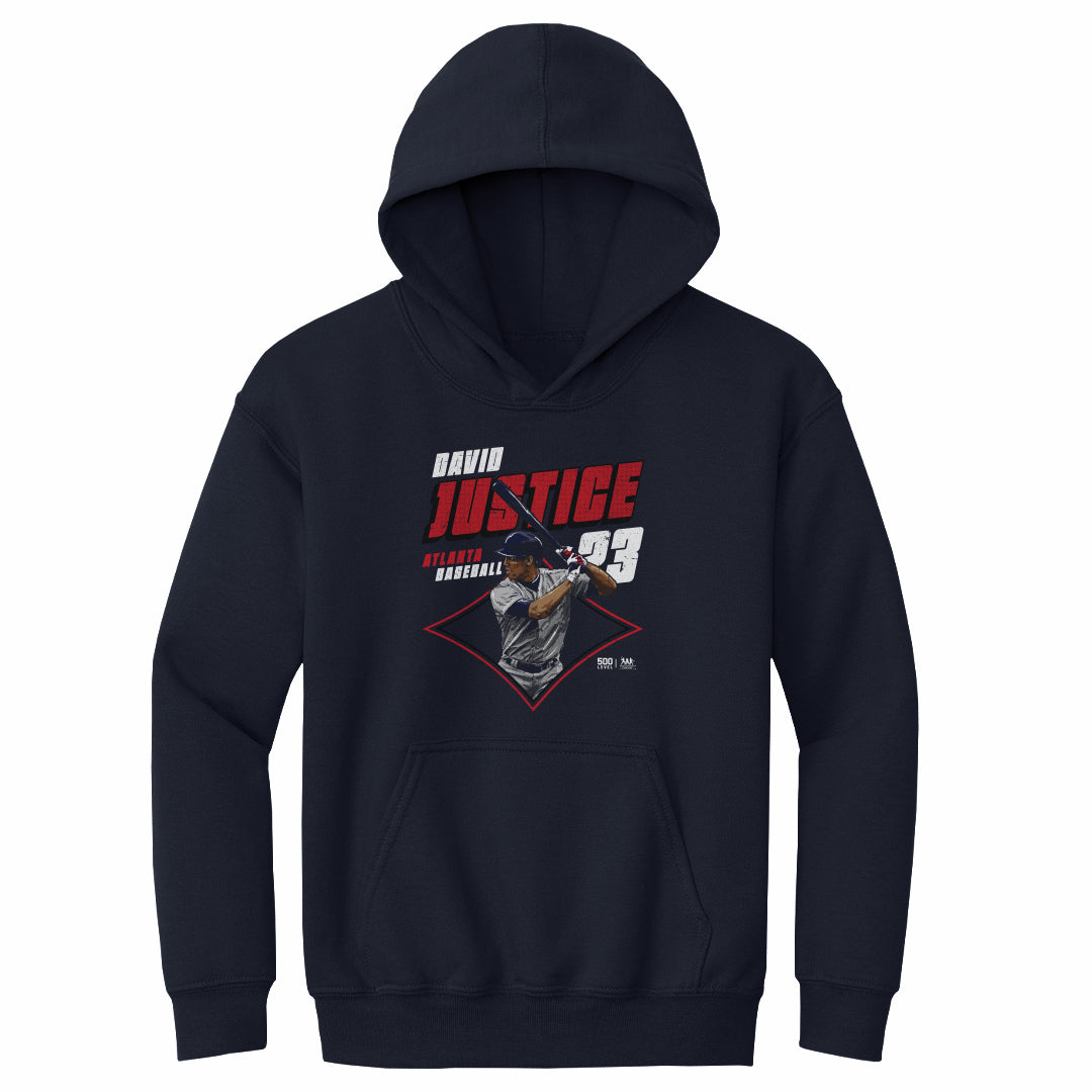 David Justice Kids Youth Hoodie | 500 LEVEL
