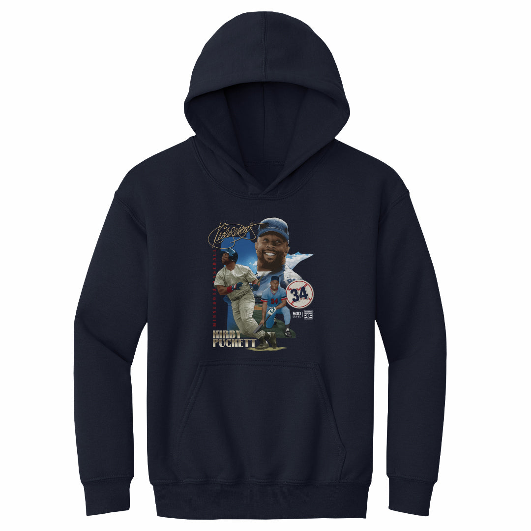 Kirby Puckett Kids Youth Hoodie | 500 LEVEL