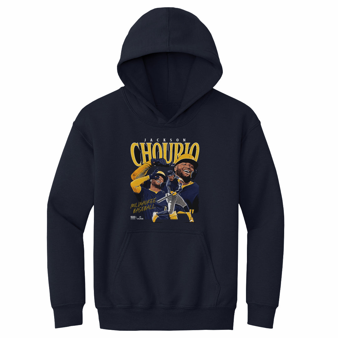 Jackson Chourio Kids Youth Hoodie | 500 LEVEL