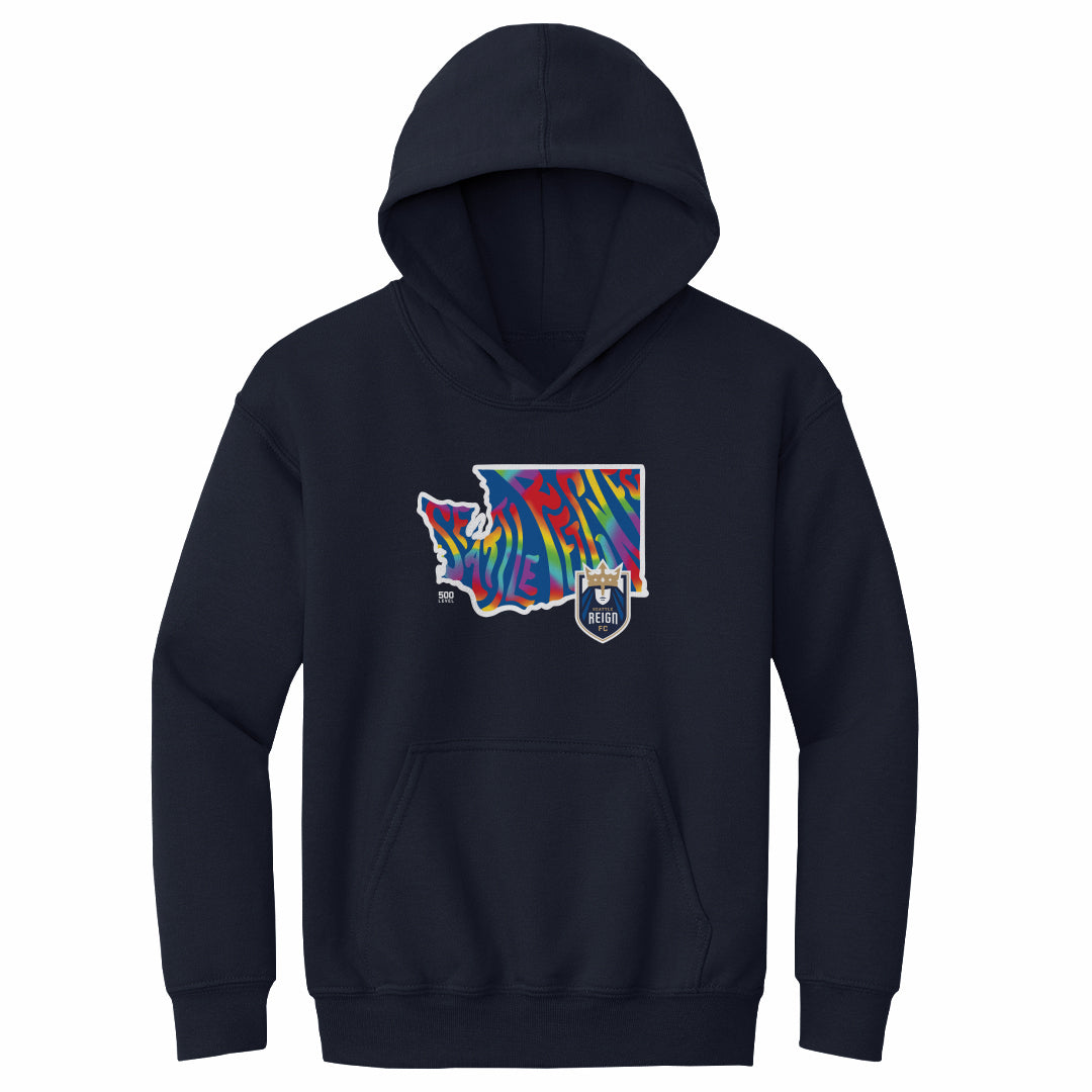 Seattle Reign FC Kids Youth Hoodie | 500 LEVEL