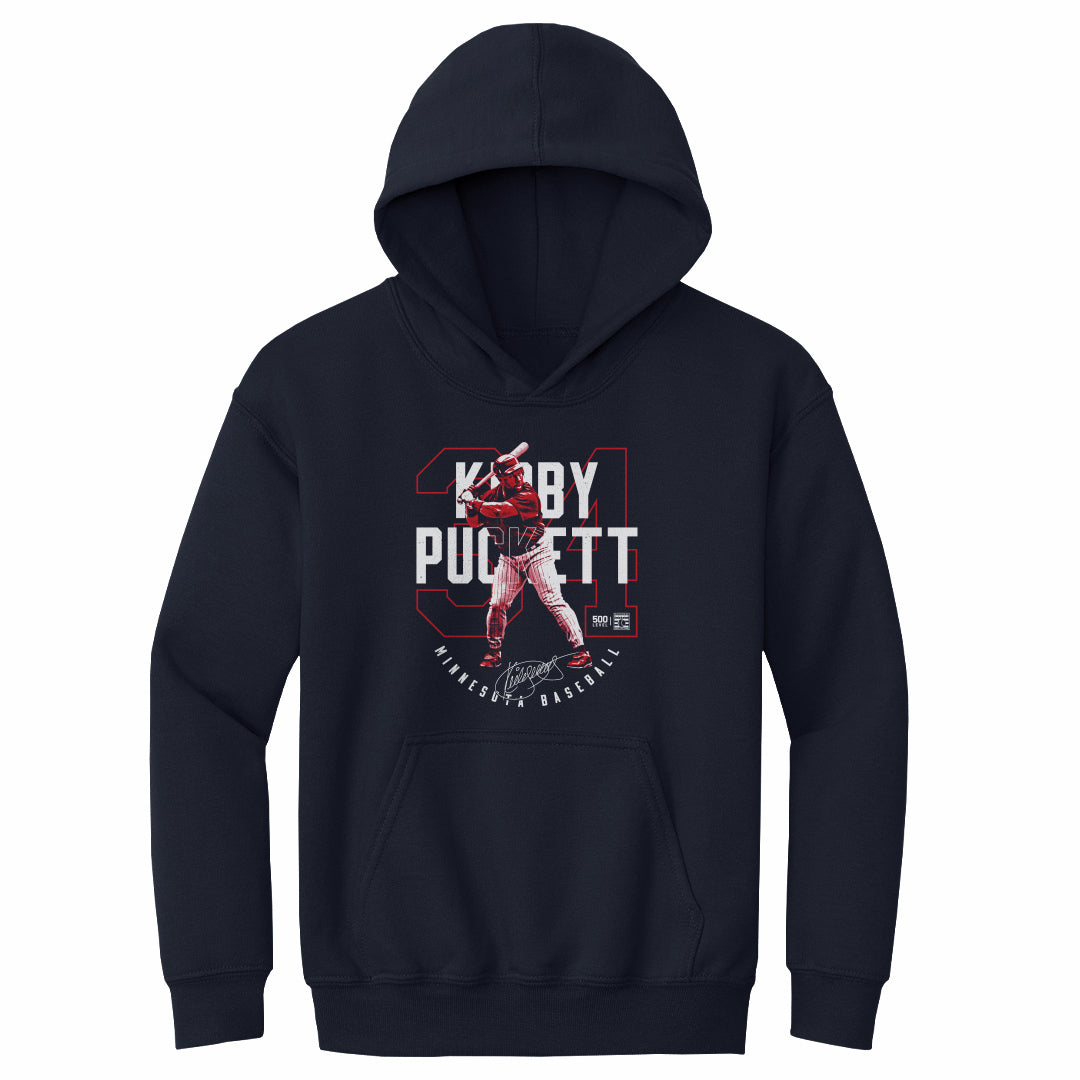 Kirby Puckett Kids Youth Hoodie | 500 LEVEL