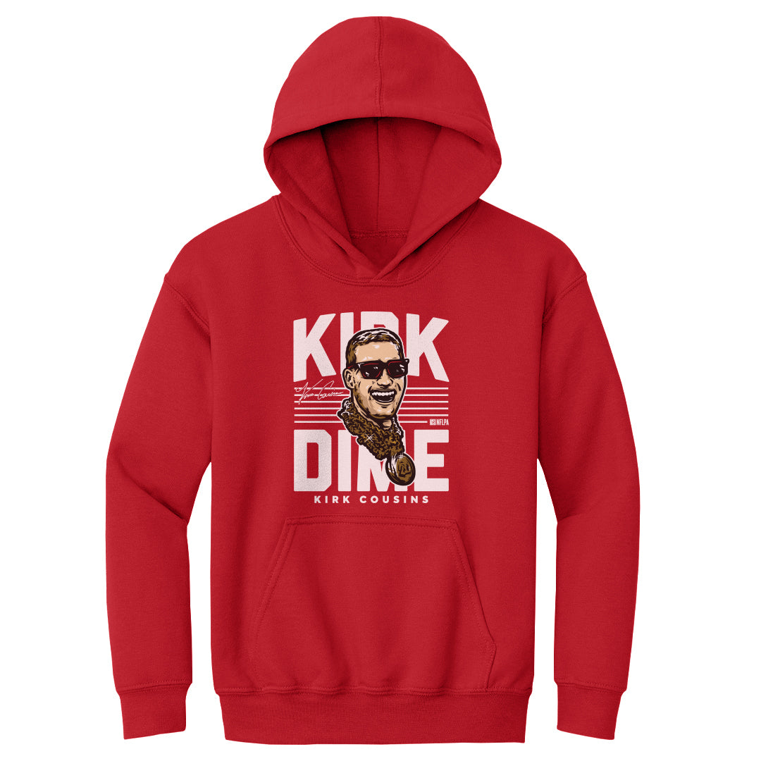 Kirk Cousins Kids Youth Hoodie | 500 LEVEL