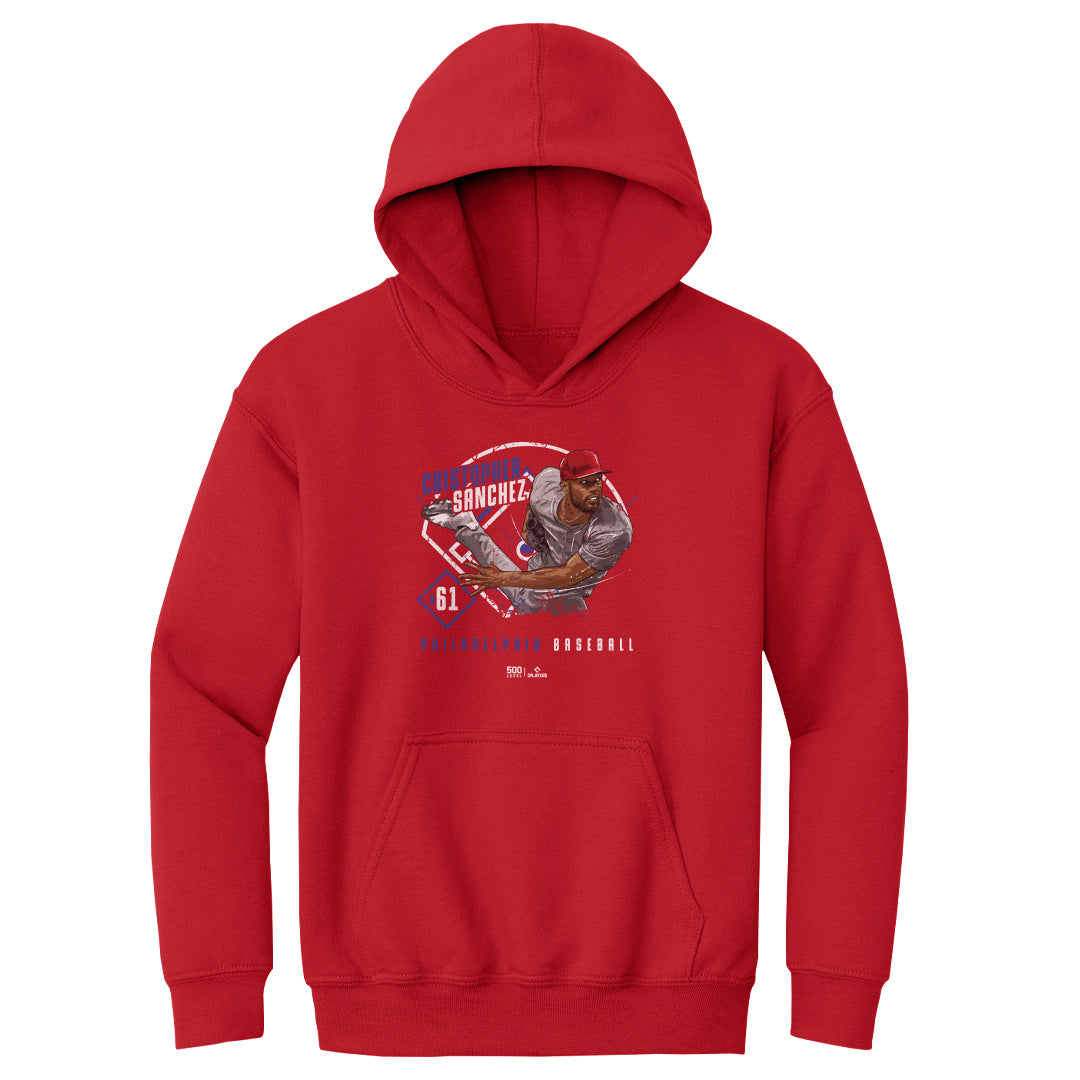 Cristopher Sanchez Kids Youth Hoodie | 500 LEVEL