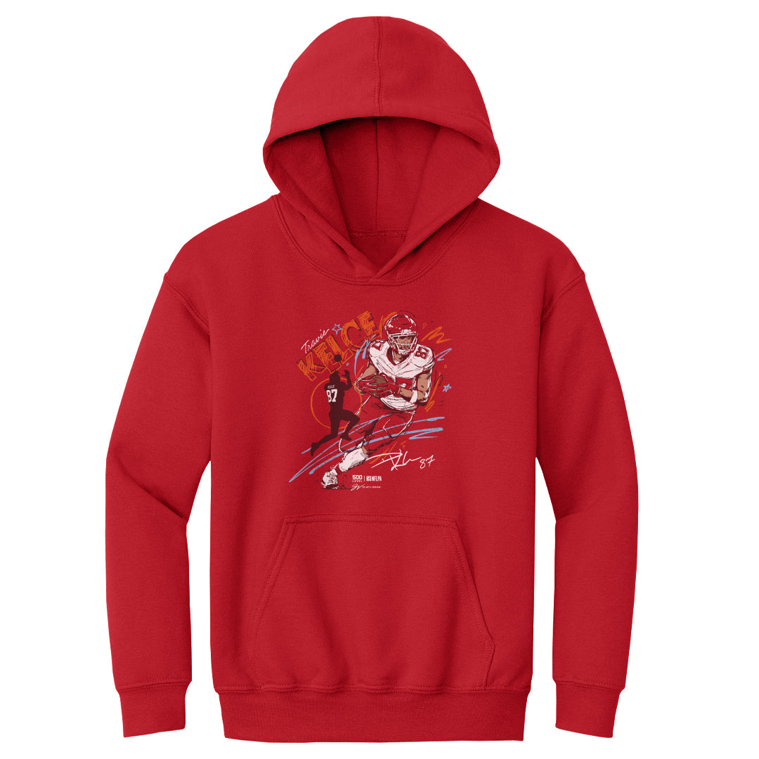 Travis Kelce Kids Youth Hoodie | 500 LEVEL
