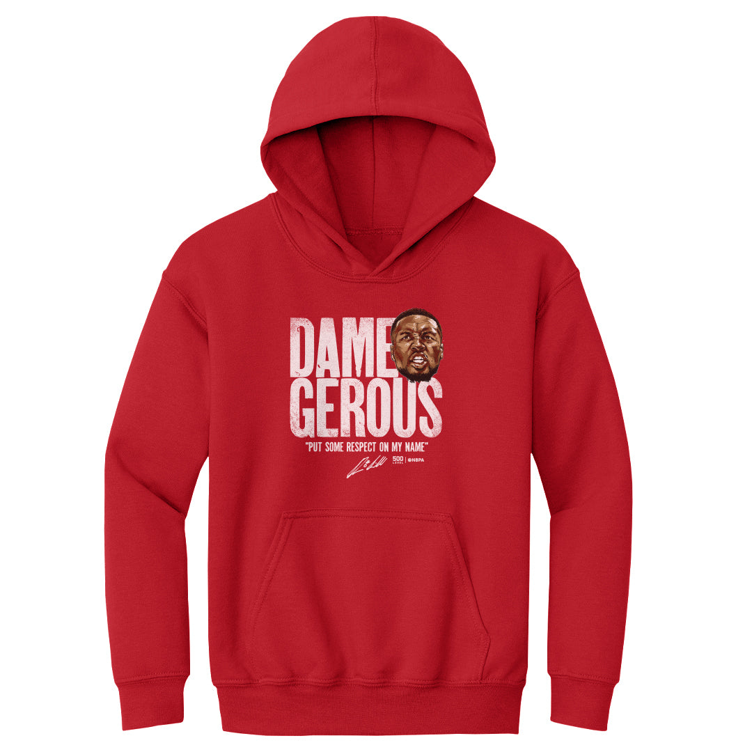 Damian Lillard Kids Youth Hoodie | 500 LEVEL