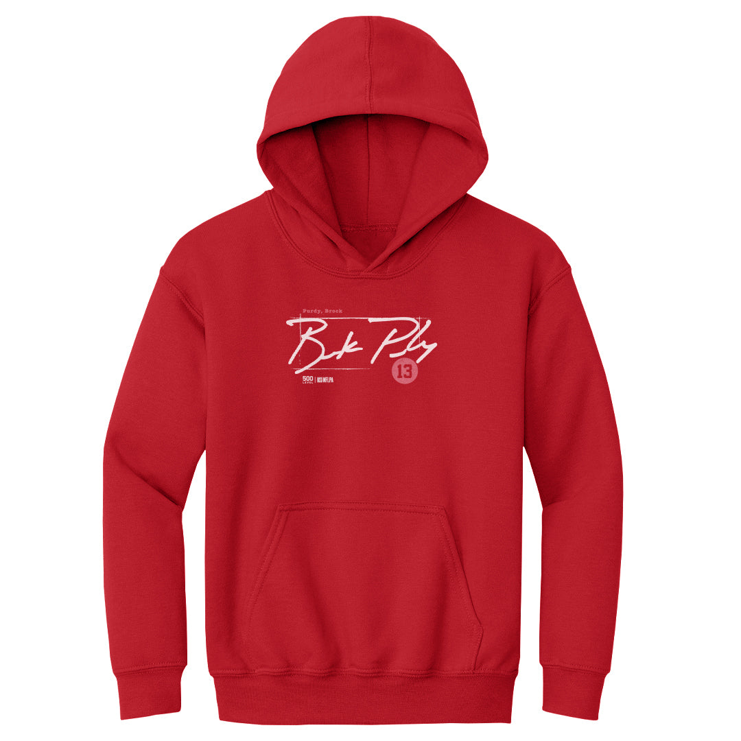 Brock Purdy Kids Youth Hoodie | 500 LEVEL