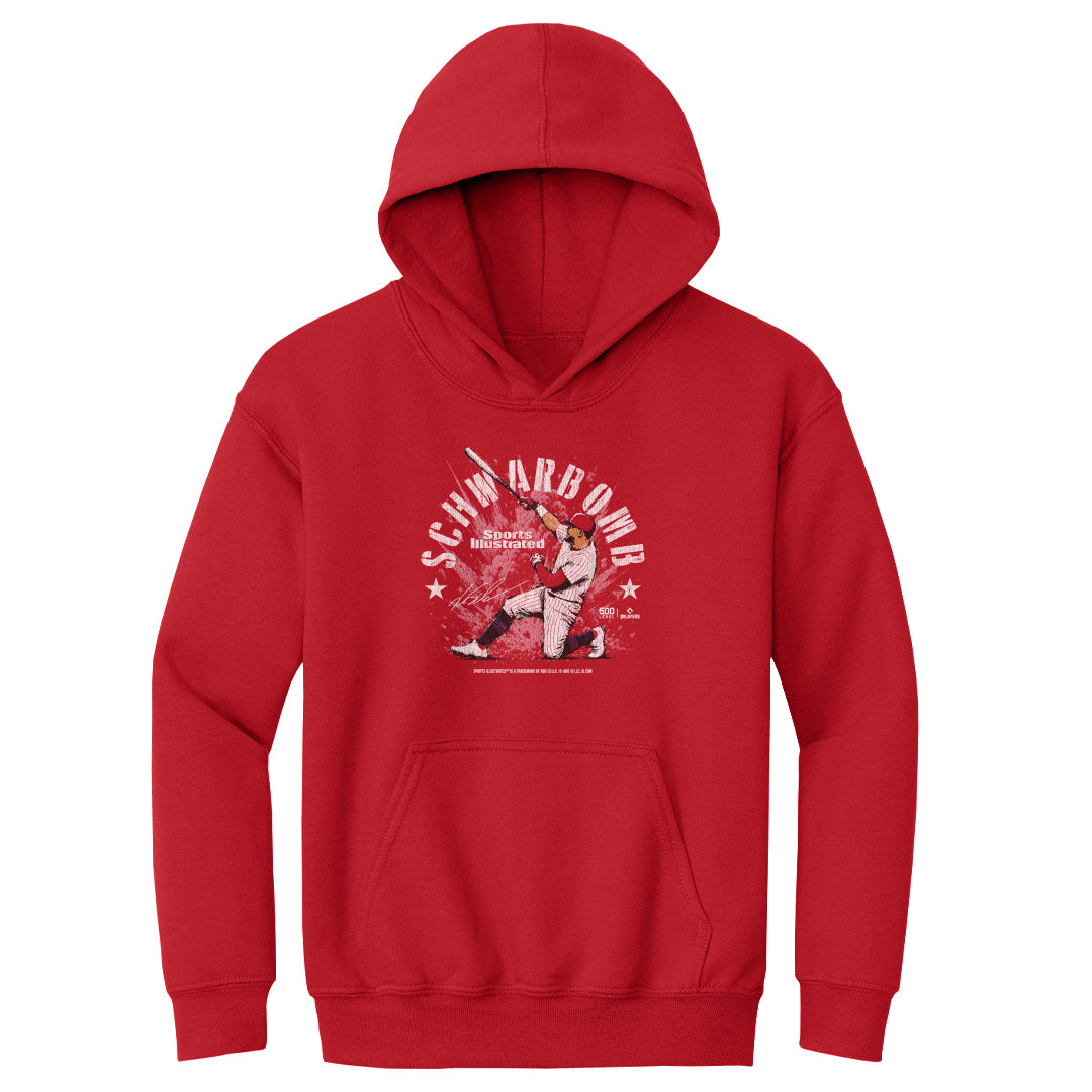 Kyle Schwarber Kids Youth Hoodie | 500 LEVEL