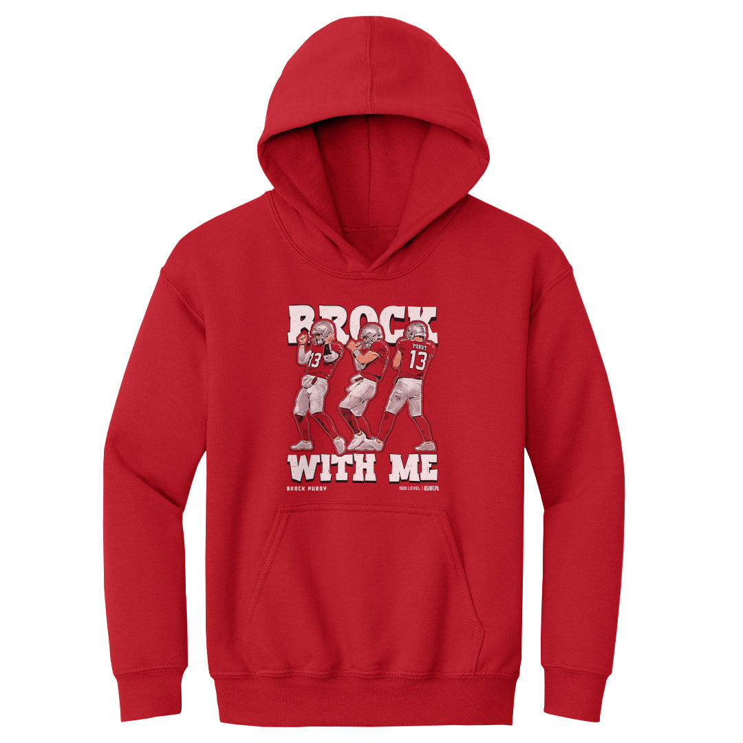 Brock Purdy Kids Youth Hoodie | 500 LEVEL