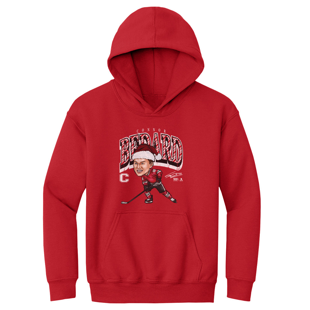 Connor Bedard Kids Youth Hoodie | 500 LEVEL
