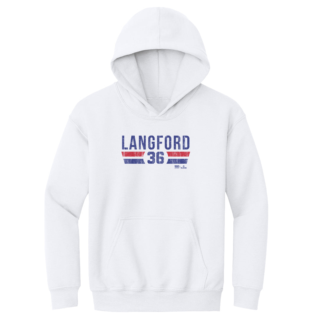Wyatt Langford Kids Youth Hoodie | 500 LEVEL