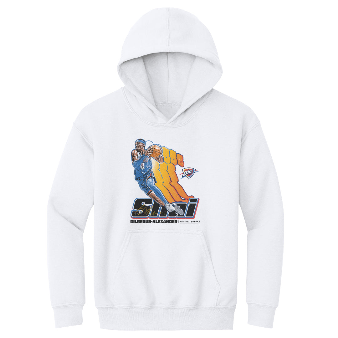 Shai Gilgeous-Alexander Kids Youth Hoodie | 500 LEVEL
