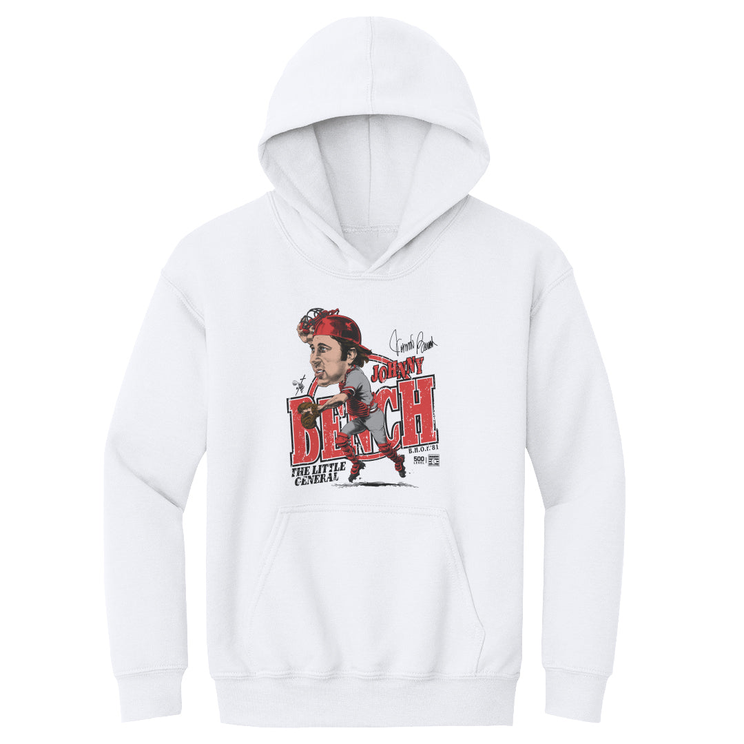 Johnny Bench Kids Youth Hoodie | 500 LEVEL