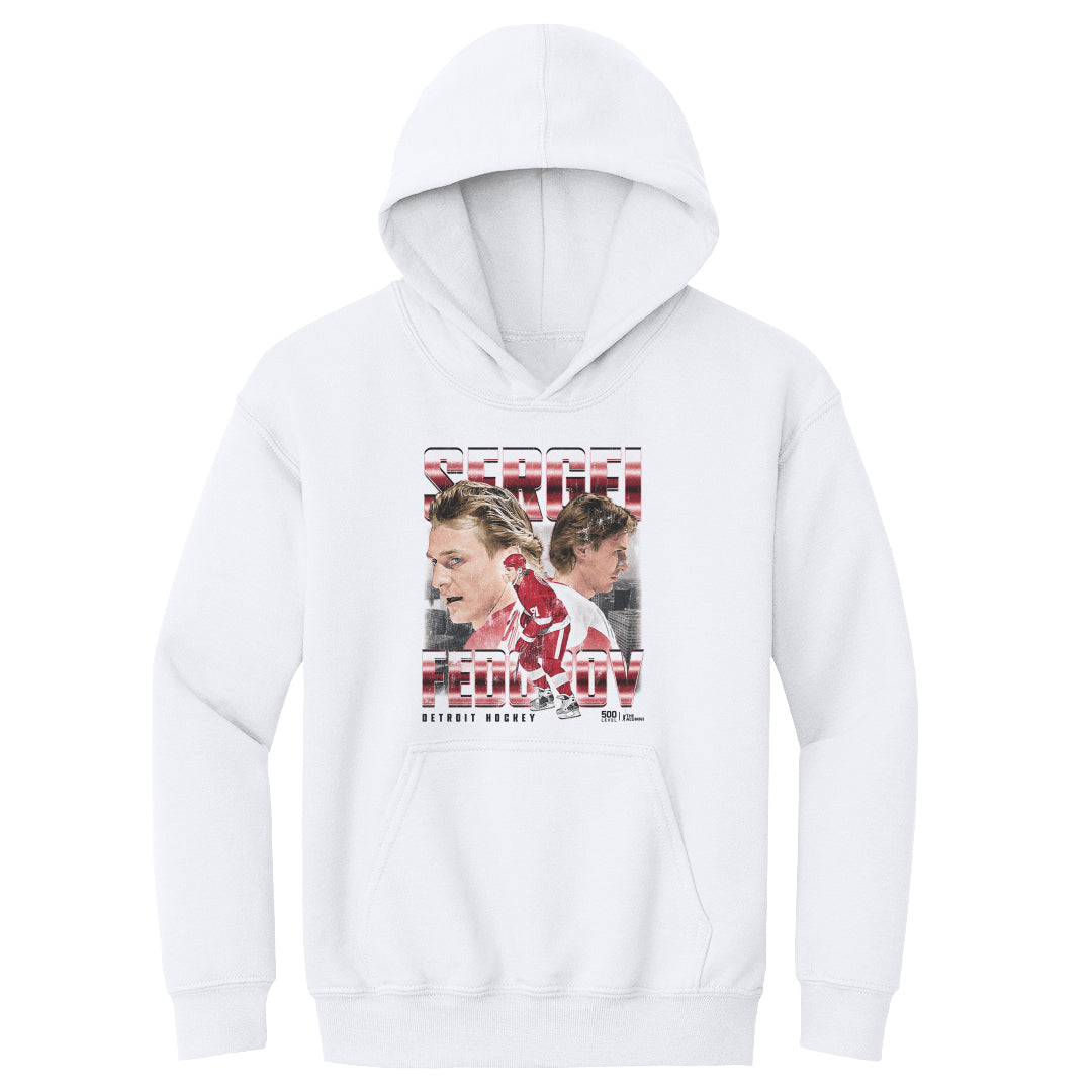 Sergei Fedorov Kids Youth Hoodie | 500 LEVEL