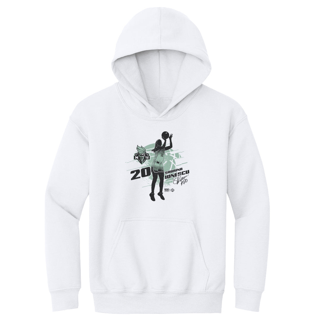 Sabrina Ionescu Kids Youth Hoodie | 500 LEVEL
