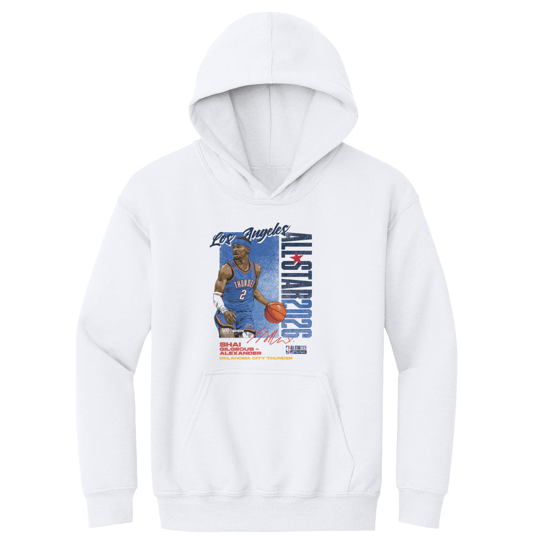 Shai Gilgeous-Alexander Kids Youth Hoodie | 500 LEVEL