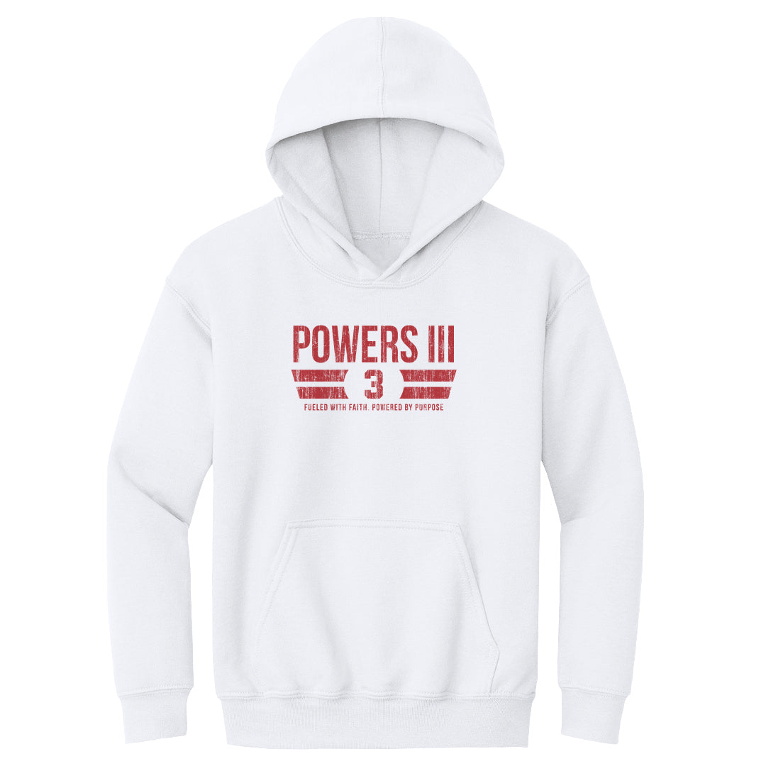 Reggie Powers III Kids Youth Hoodie | 500 LEVEL