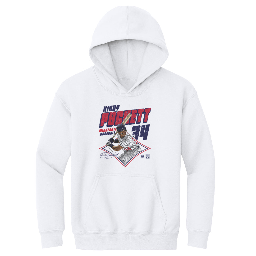 Kirby Puckett Kids Youth Hoodie | 500 LEVEL