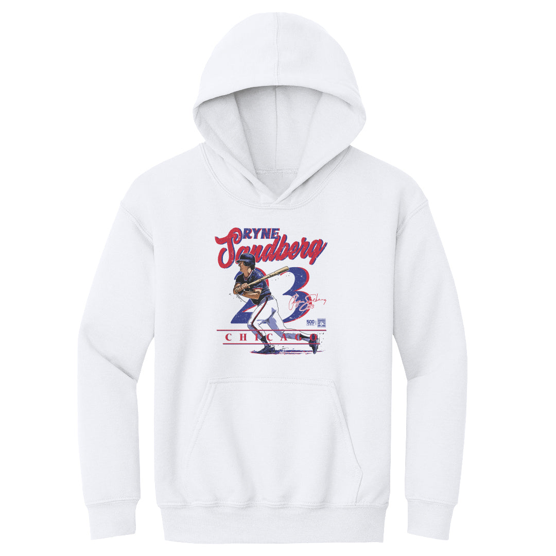 Ryne Sandberg Kids Youth Hoodie | 500 LEVEL