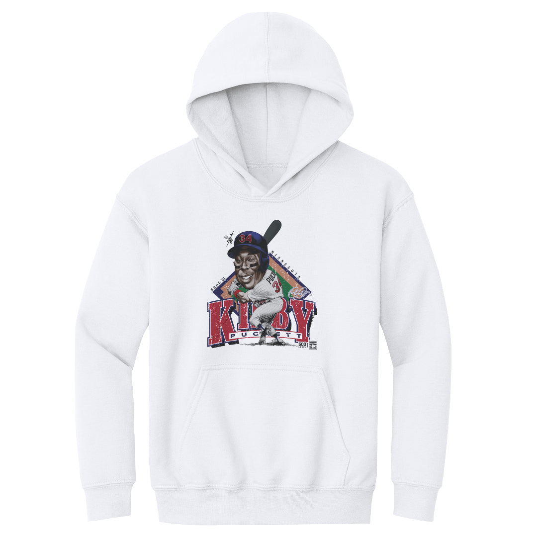 Kirby Puckett Kids Youth Hoodie | 500 LEVEL