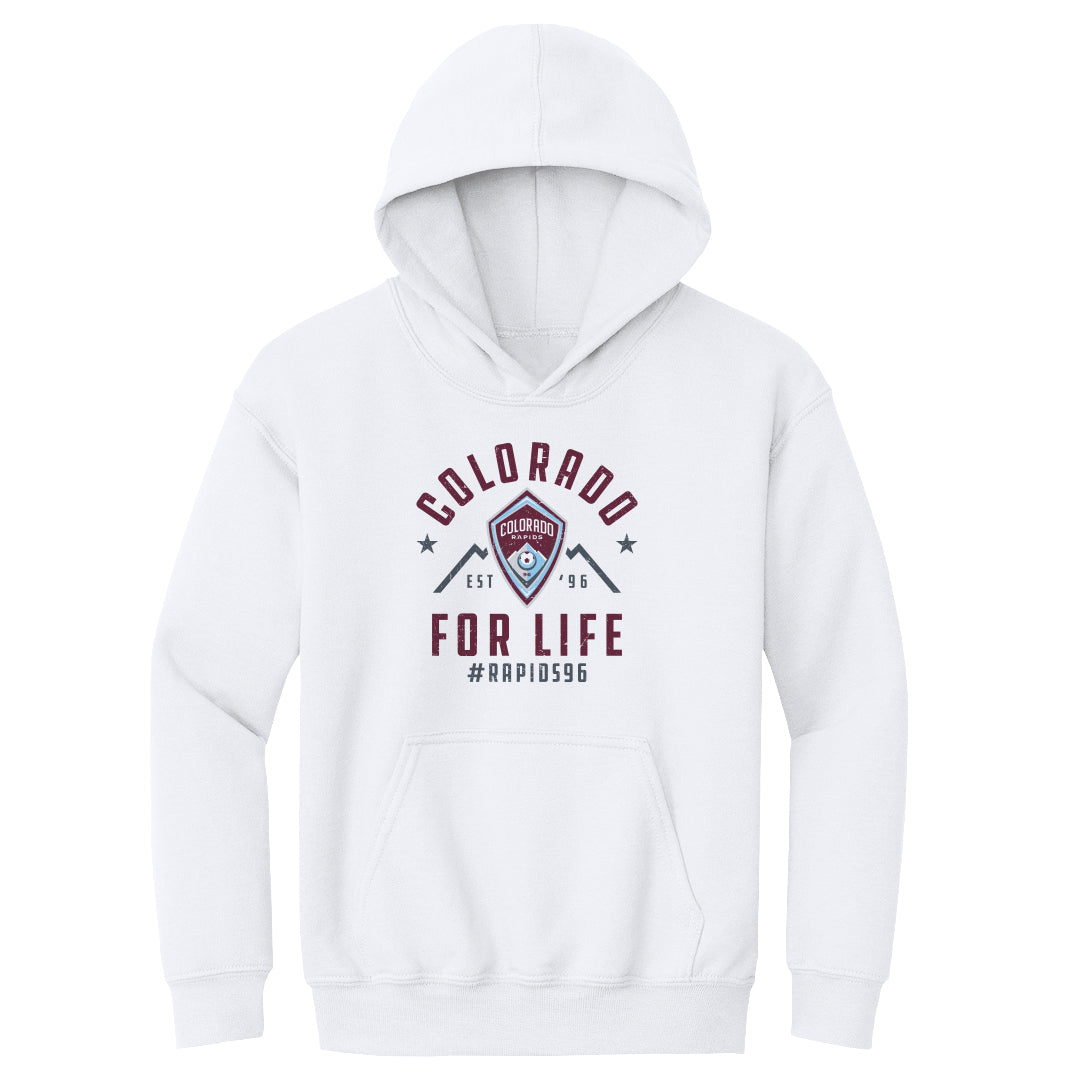 Colorado Rapids Kids Youth Hoodie | 500 LEVEL