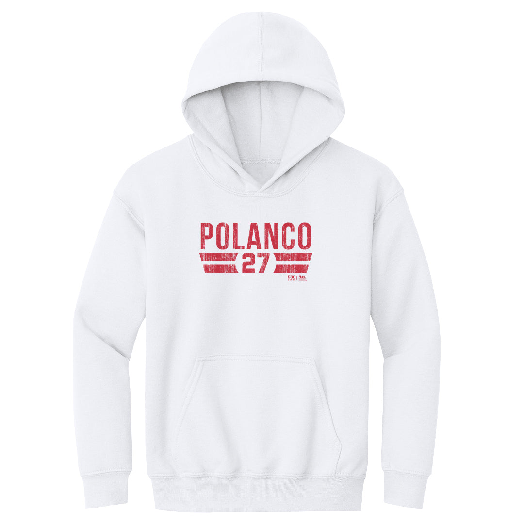 Placido Polanco Kids Youth Hoodie | 500 LEVEL