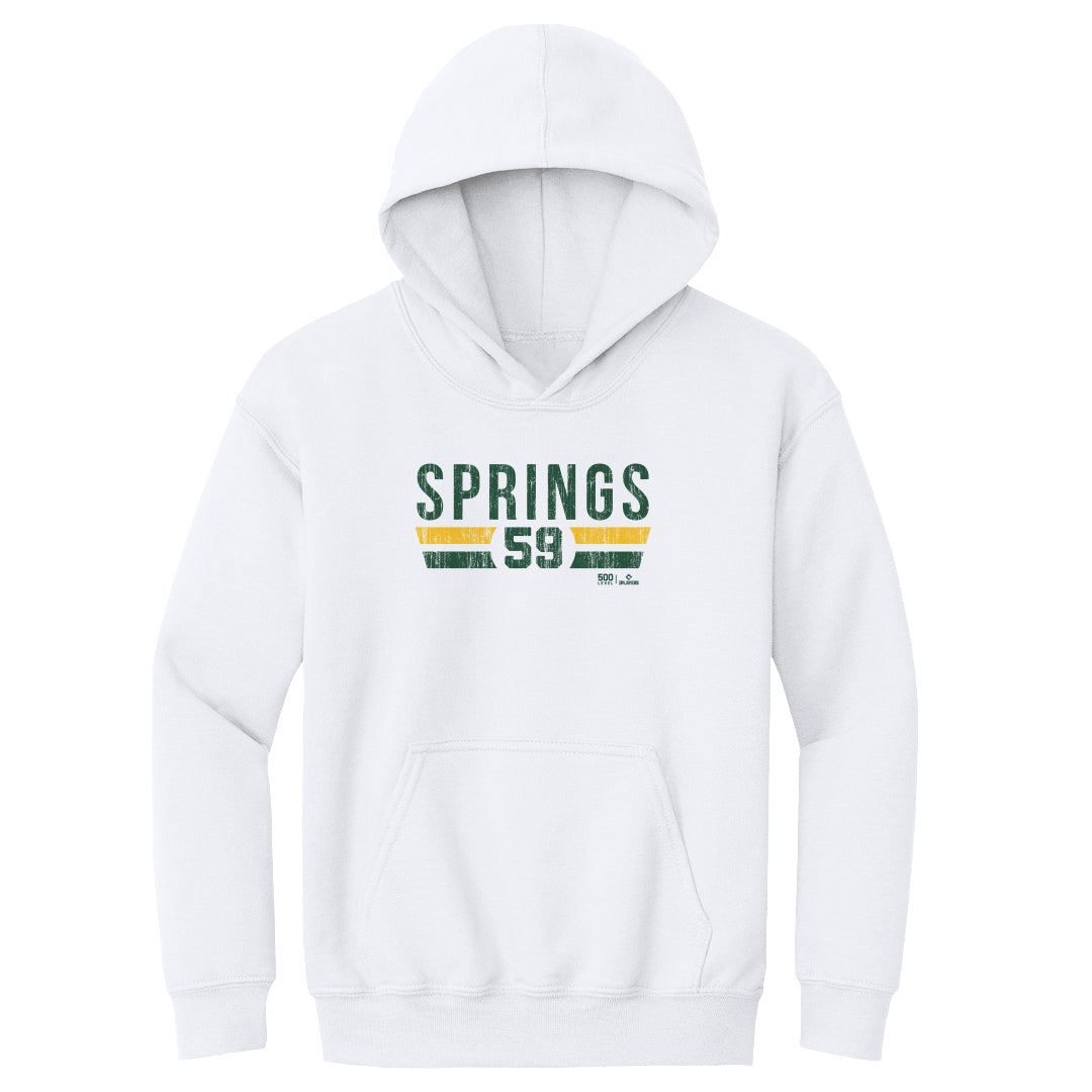 Jeffrey Springs Kids Youth Hoodie | 500 LEVEL