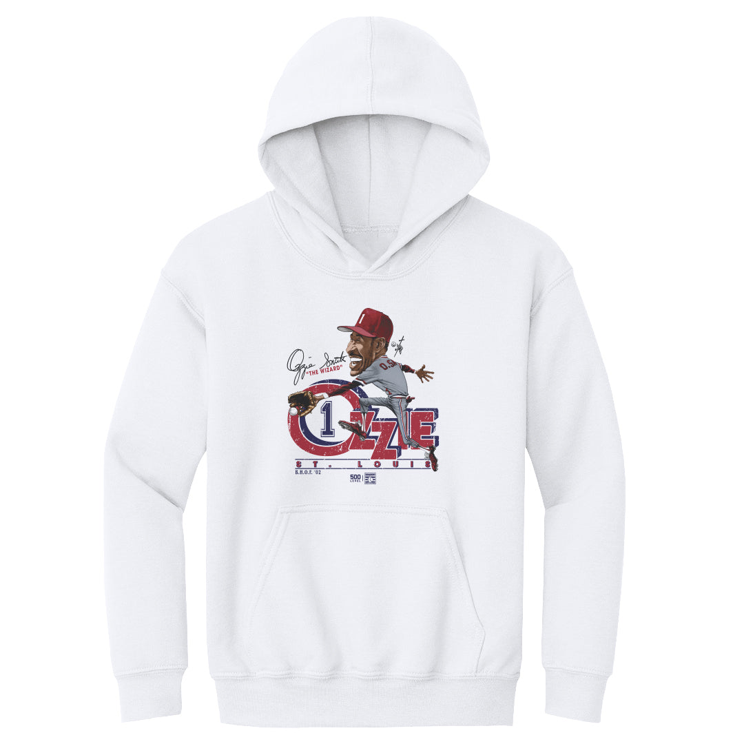 Ozzie Smith Kids Youth Hoodie | 500 LEVEL