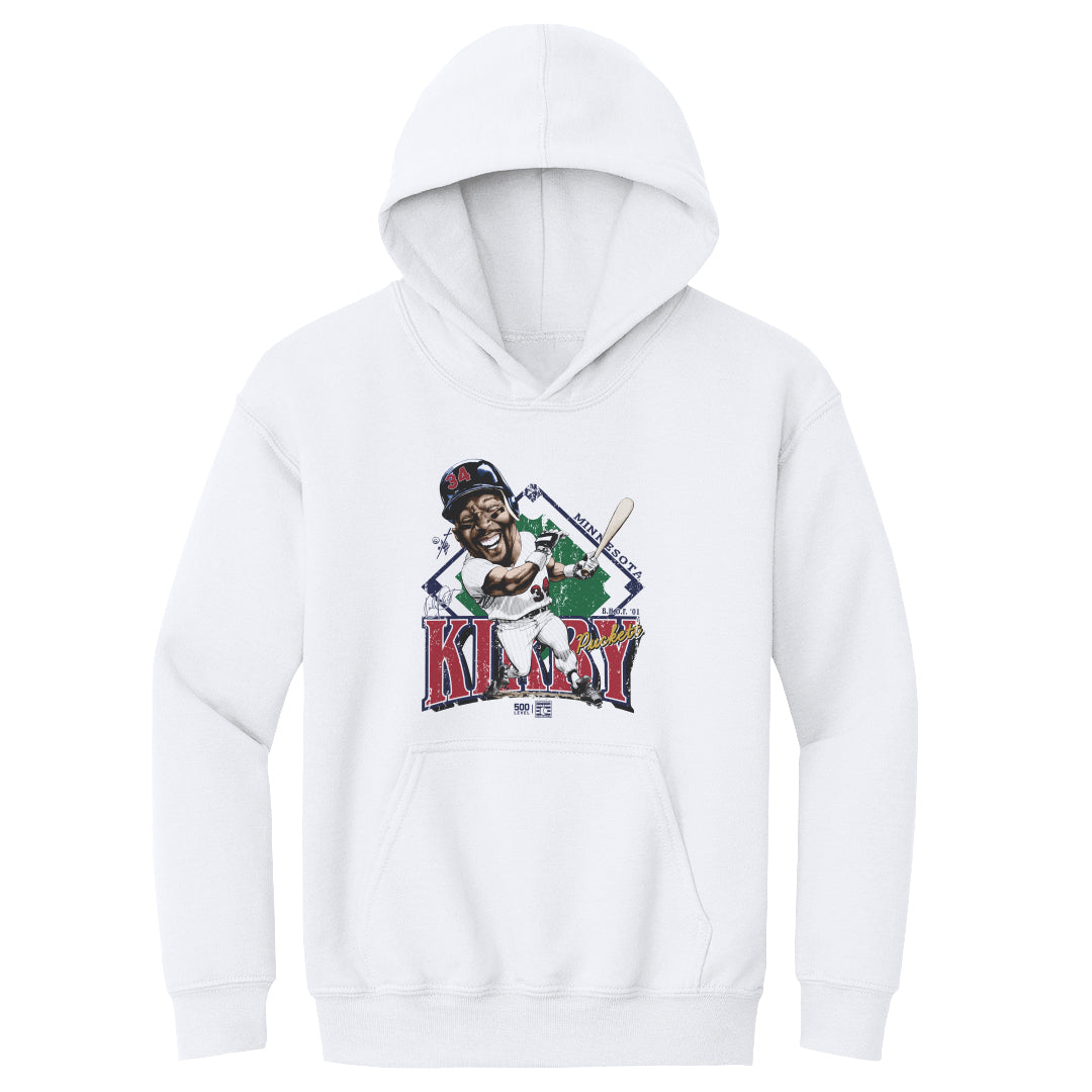 Kirby Puckett Kids Youth Hoodie | 500 LEVEL