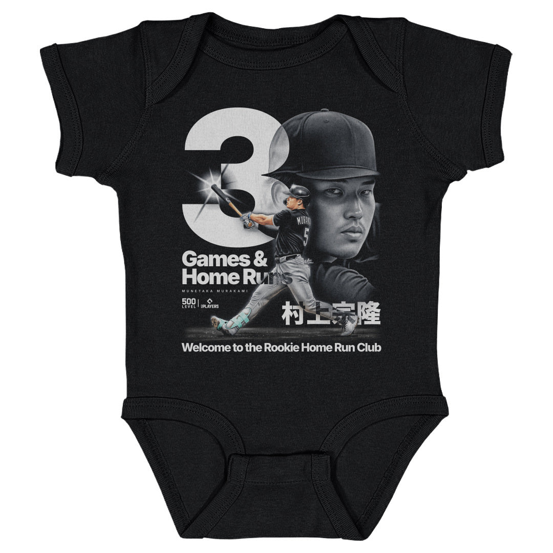 Munetaka Murakami Kids Baby Onesie | 500 LEVEL