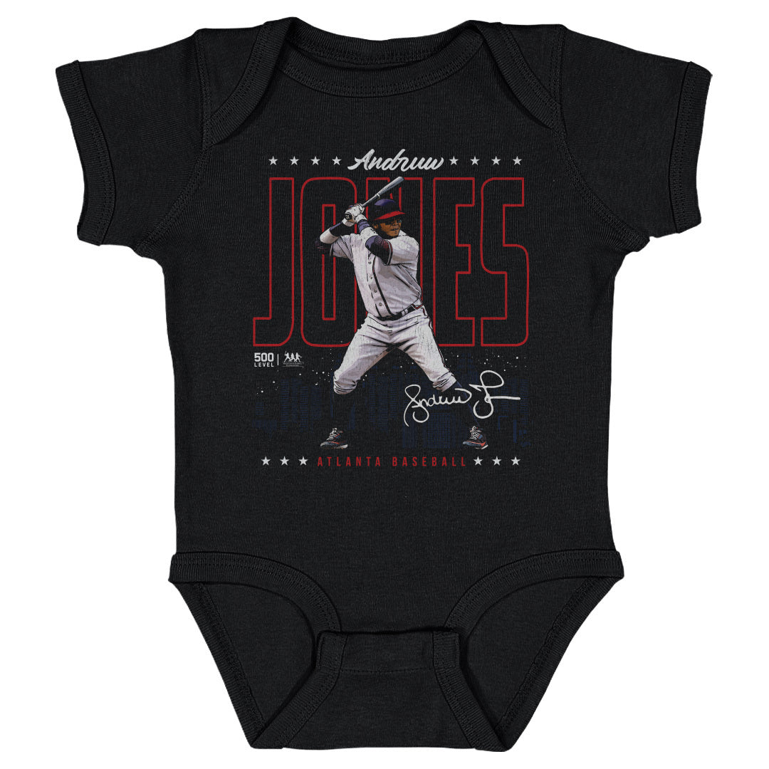 Andruw Jones Kids Baby Onesie | 500 LEVEL