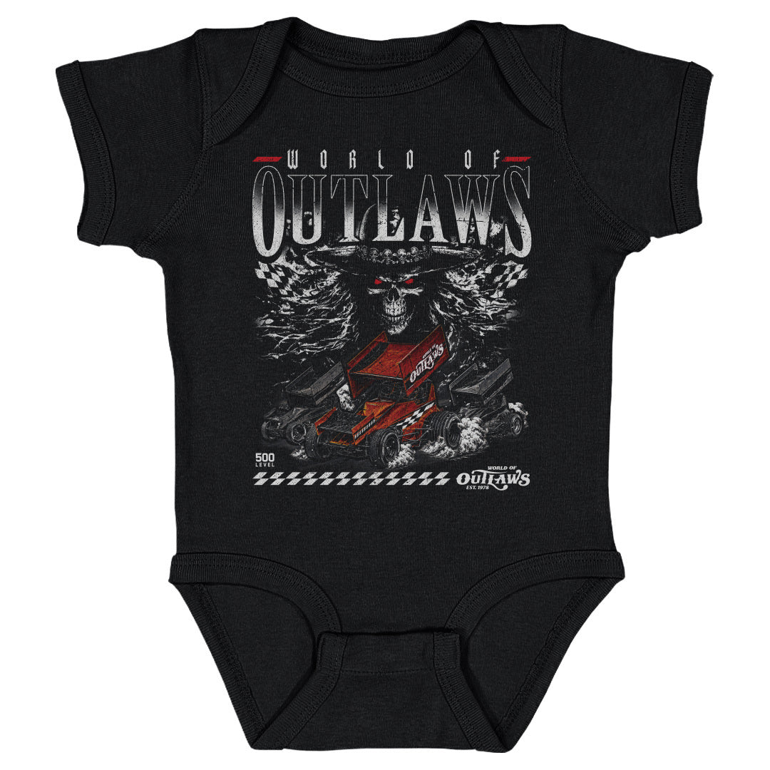 World Of Outlaws Kids Baby Onesie | 500 LEVEL