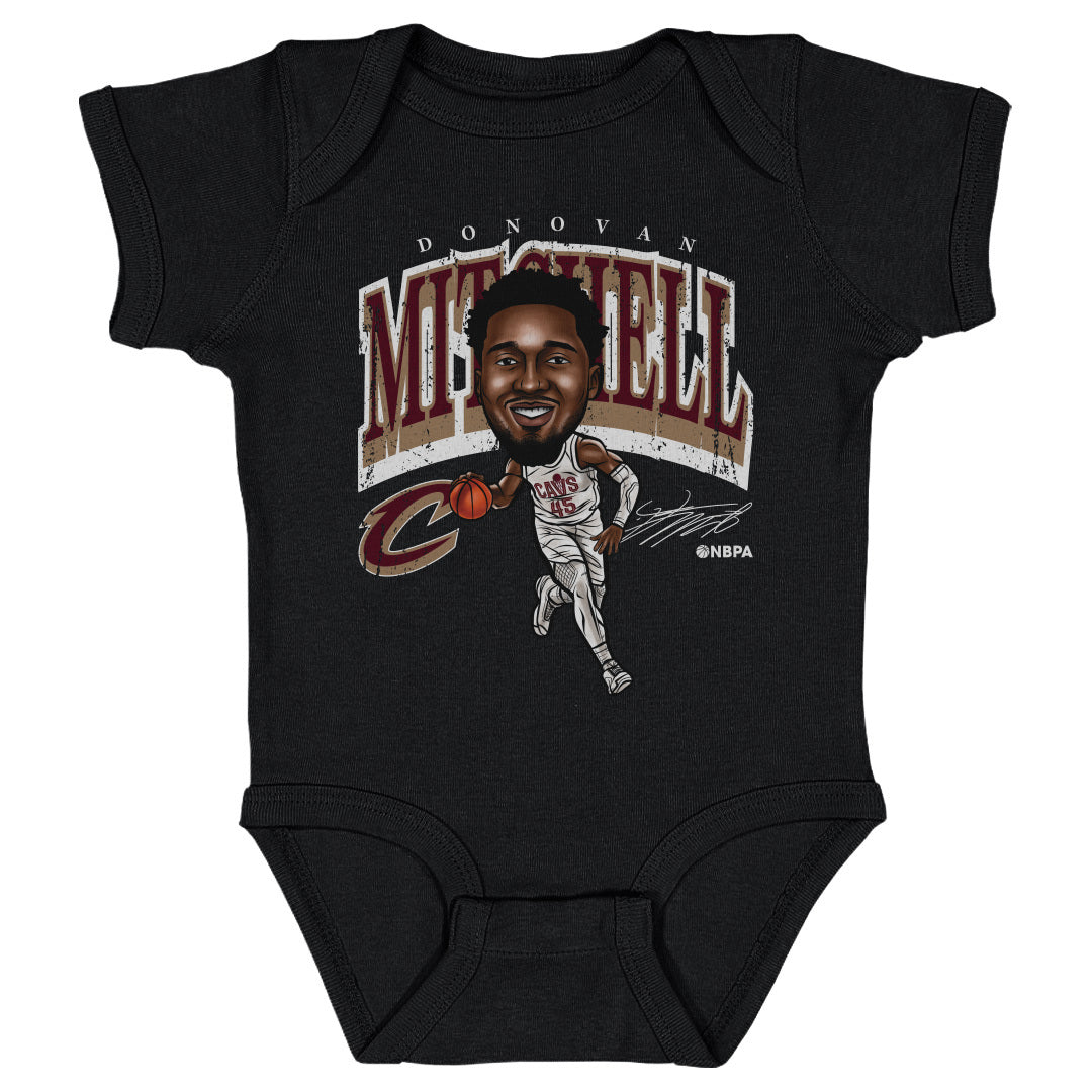 Donovan Mitchell Kids Baby Onesie | 500 LEVEL
