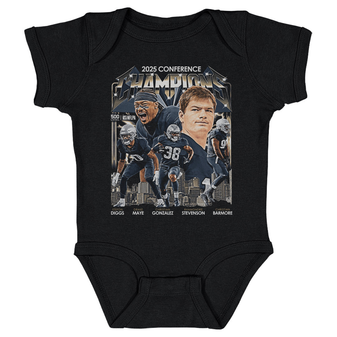 New England Football Kids Baby Onesie | 500 LEVEL