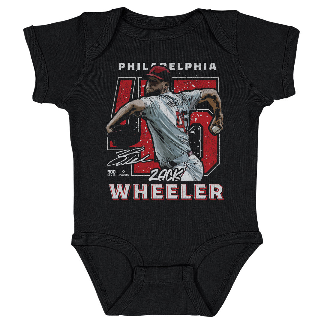 Zack Wheeler Kids Baby Onesie | 500 LEVEL