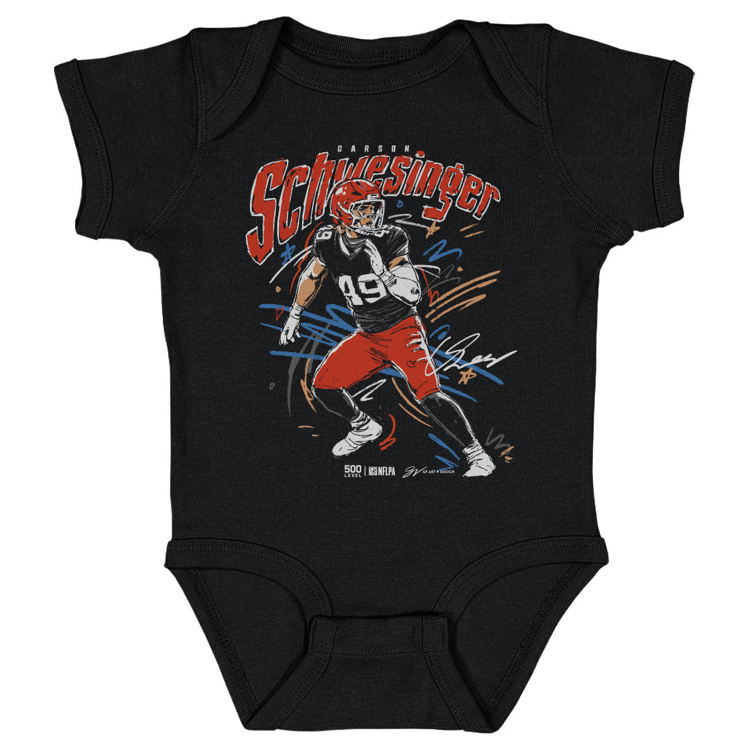 Carson Schwesinger Kids Baby Onesie | 500 LEVEL
