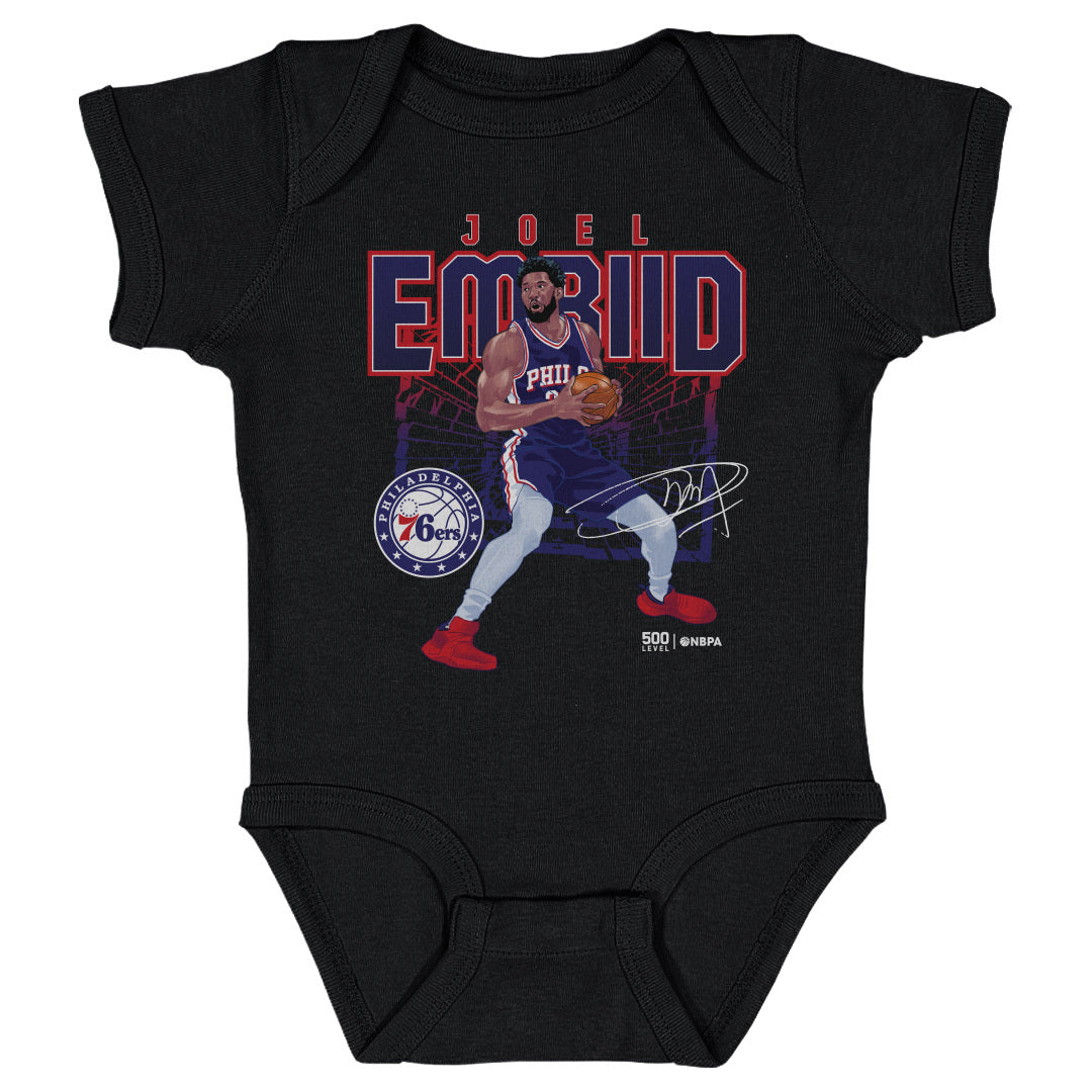Joel Embiid Kids Baby Onesie | 500 LEVEL