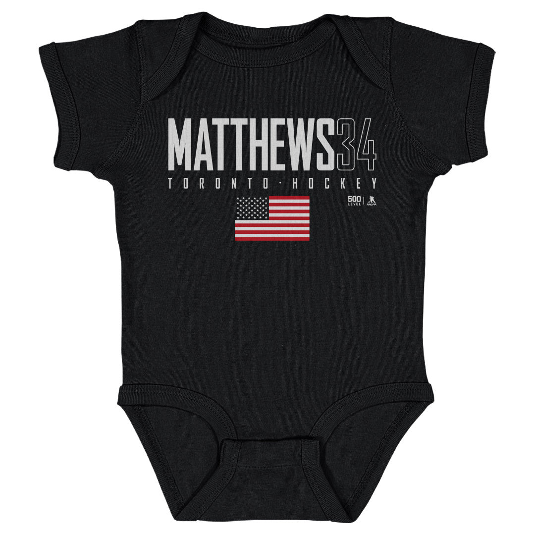 Auston Matthews Kids Baby Onesie | 500 LEVEL