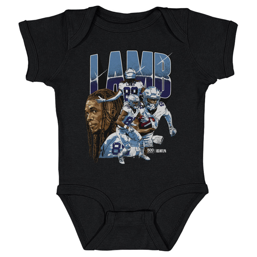CeeDee Lamb Kids Baby Onesie | 500 LEVEL