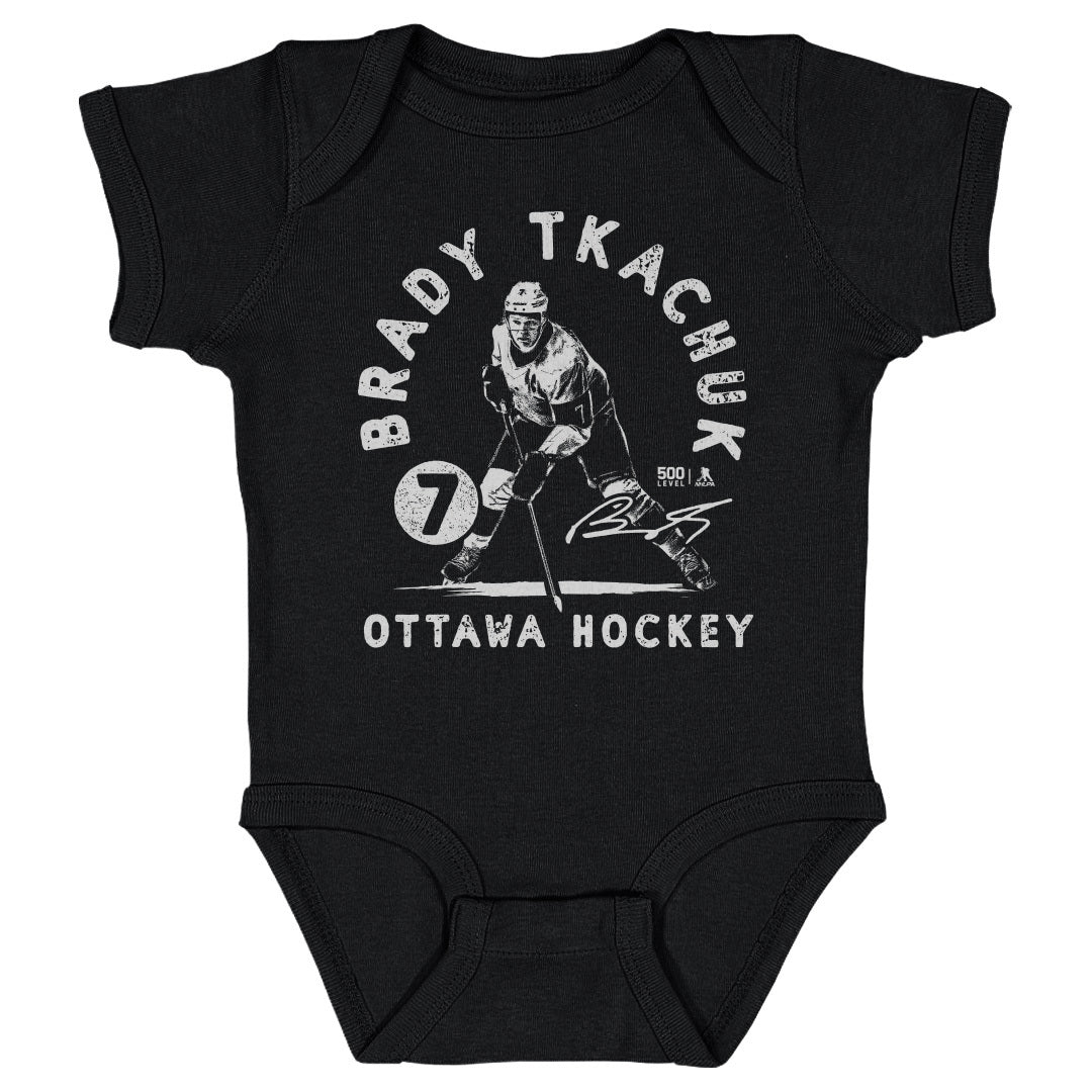 Brady Tkachuk Kids Baby Onesie | 500 LEVEL