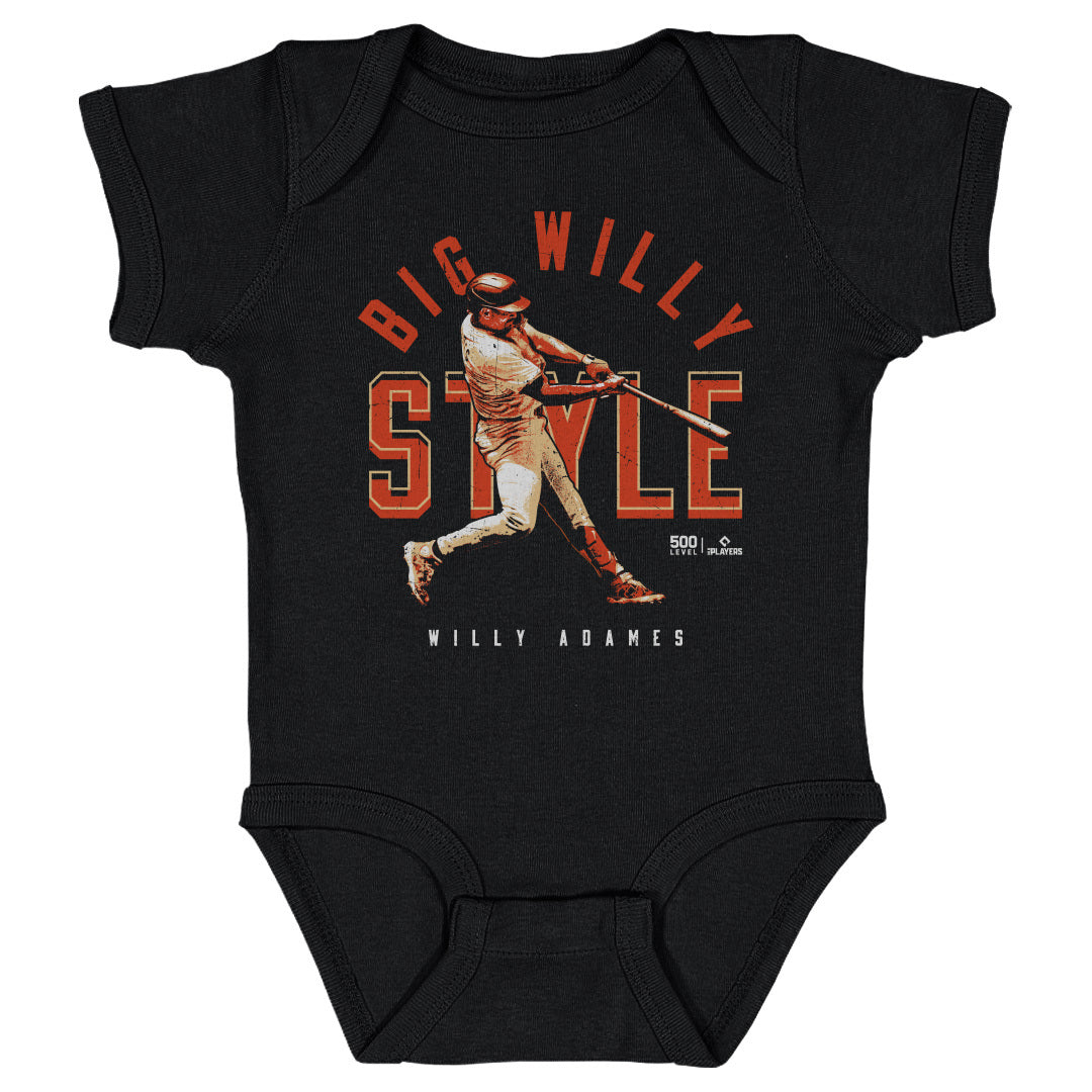 Willy Adames Kids Baby Onesie | 500 LEVEL