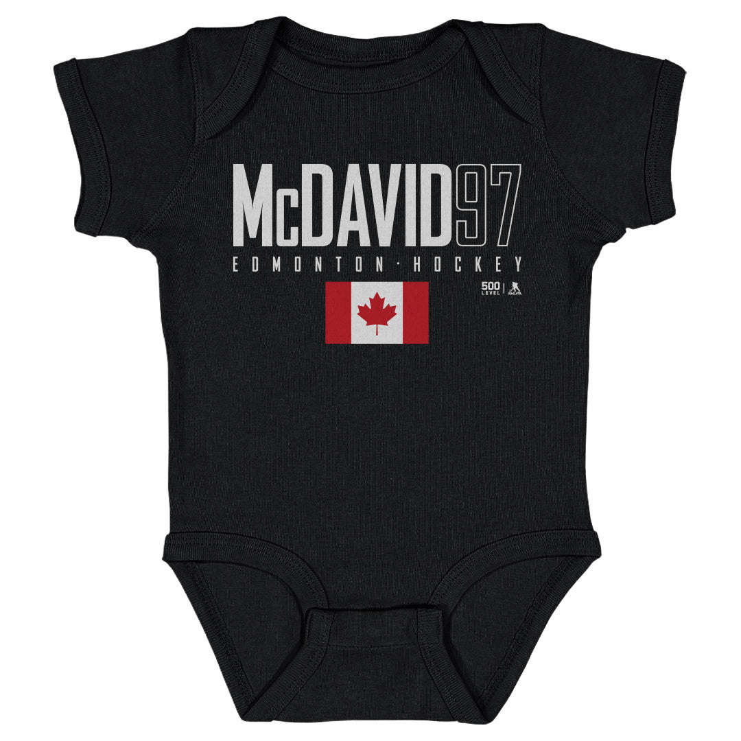 Connor McDavid Kids Baby Onesie | 500 LEVEL