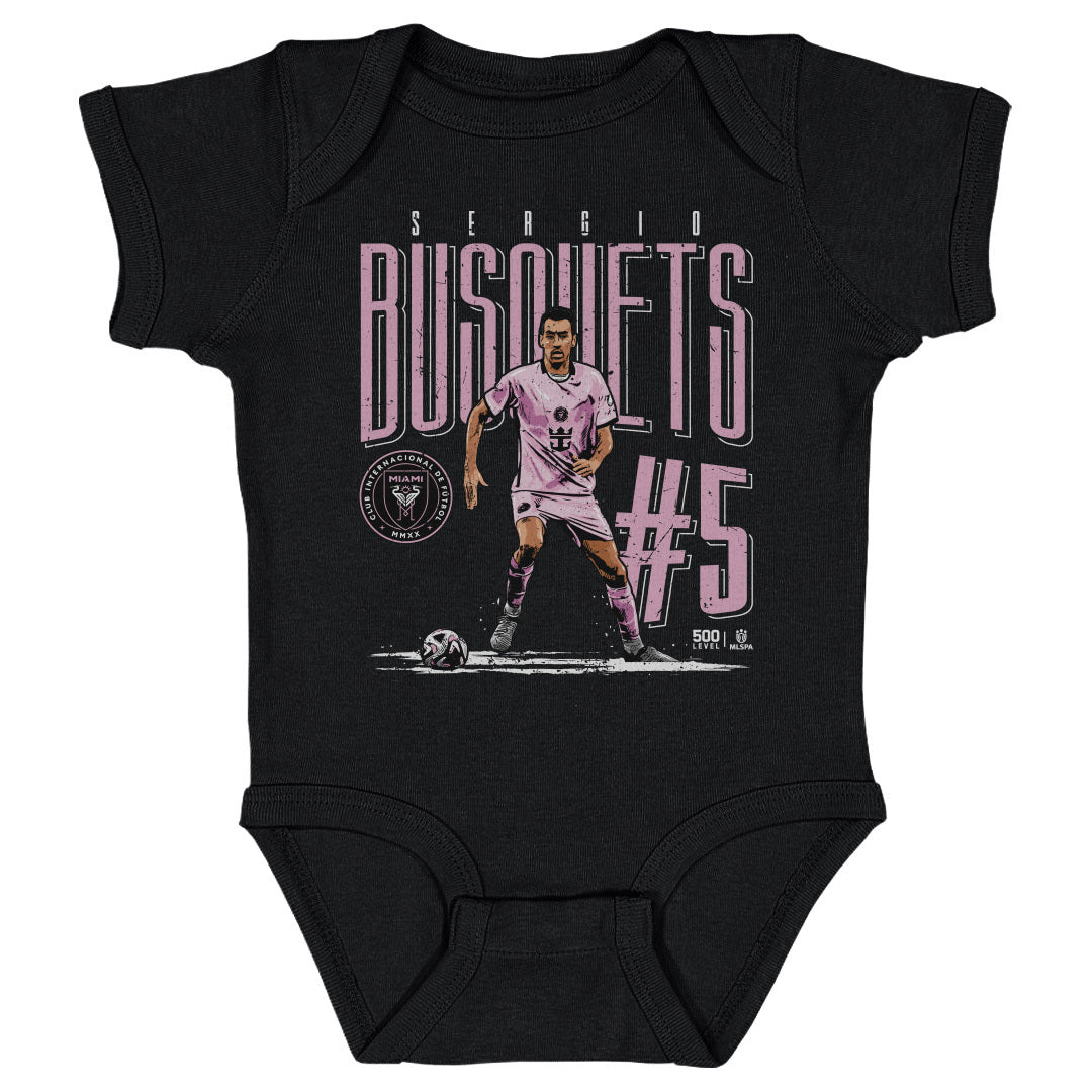 Sergio Busquets Kids Baby Onesie | 500 LEVEL