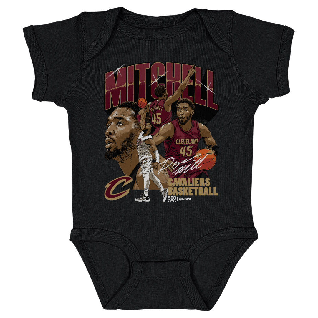 Donovan Mitchell Kids Baby Onesie | 500 LEVEL