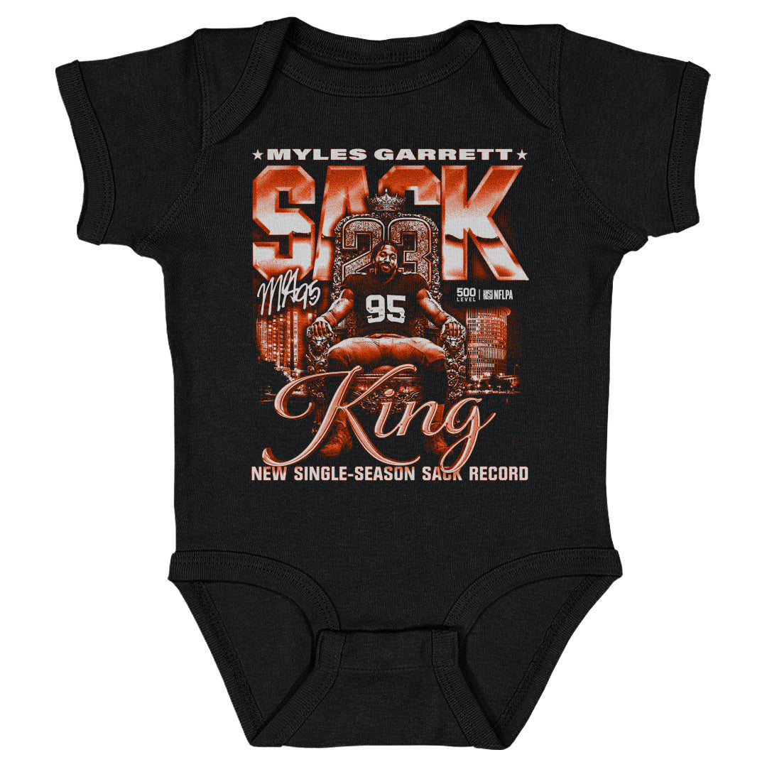 Myles Garrett Kids Baby Onesie | 500 LEVEL