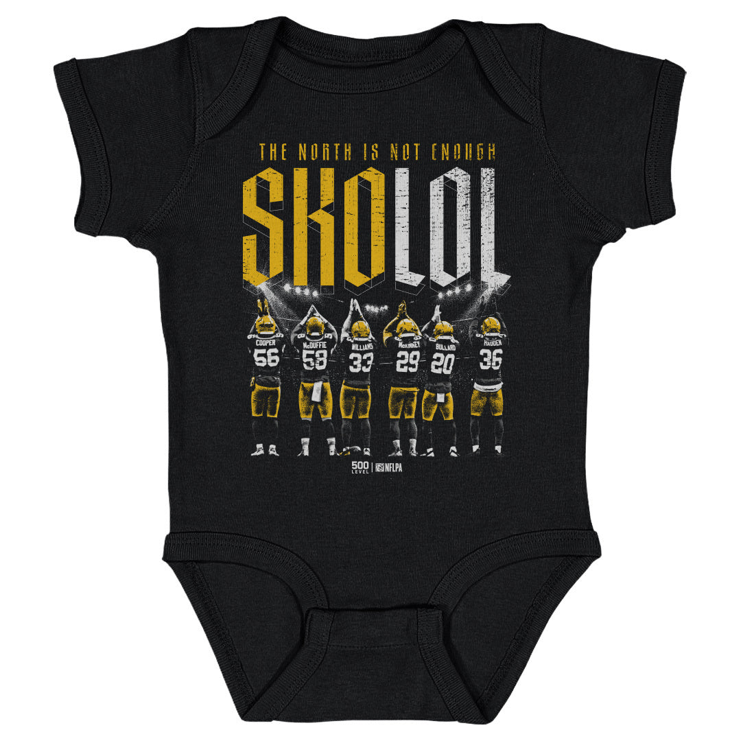 Green Bay Football Kids Baby Onesie | 500 LEVEL