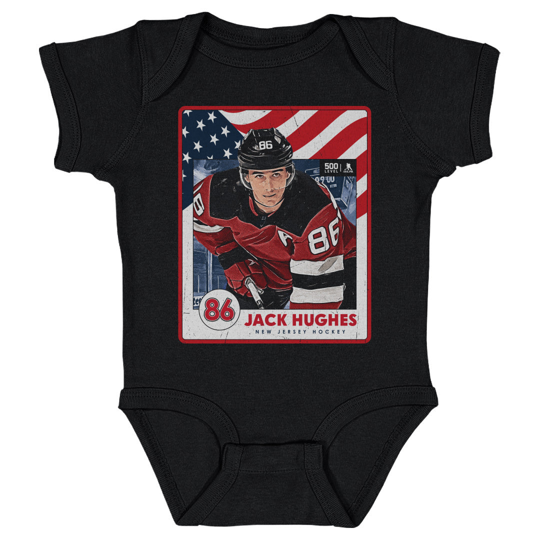 Jack Hughes Kids Baby Onesie | 500 LEVEL