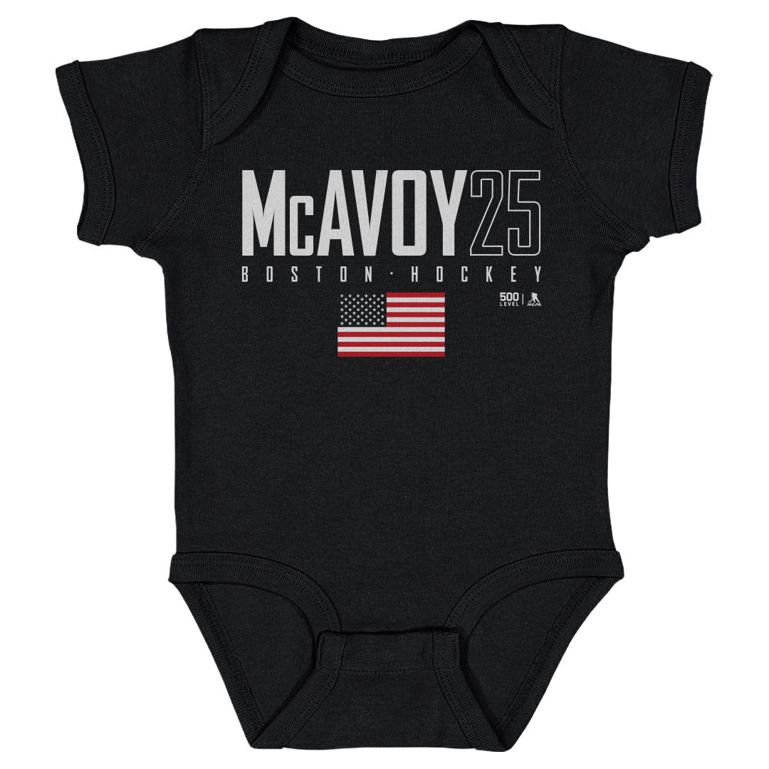 Charlie McAvoy Kids Baby Onesie | 500 LEVEL
