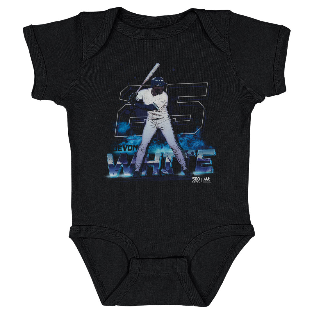 Devon White Kids Baby Onesie | 500 LEVEL